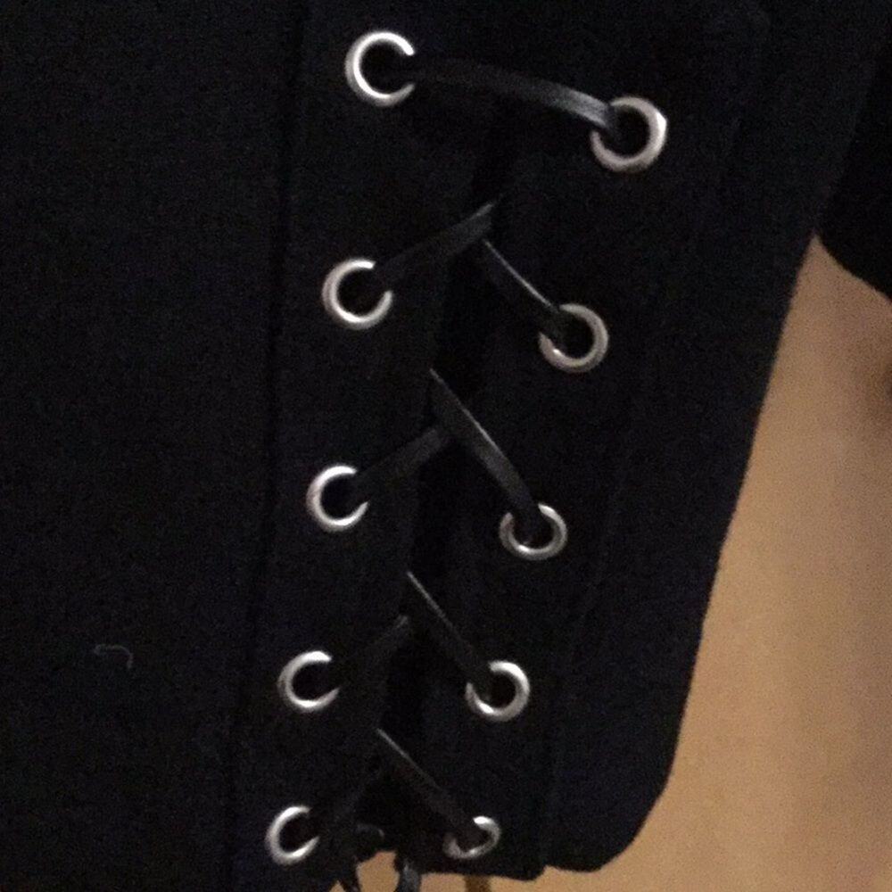 IRO asymmetric black jacket - Picture 4 of 9